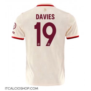 Bayern Munich Alphonso Davies #19 Terza Maglia 2024-25 Manica Corta